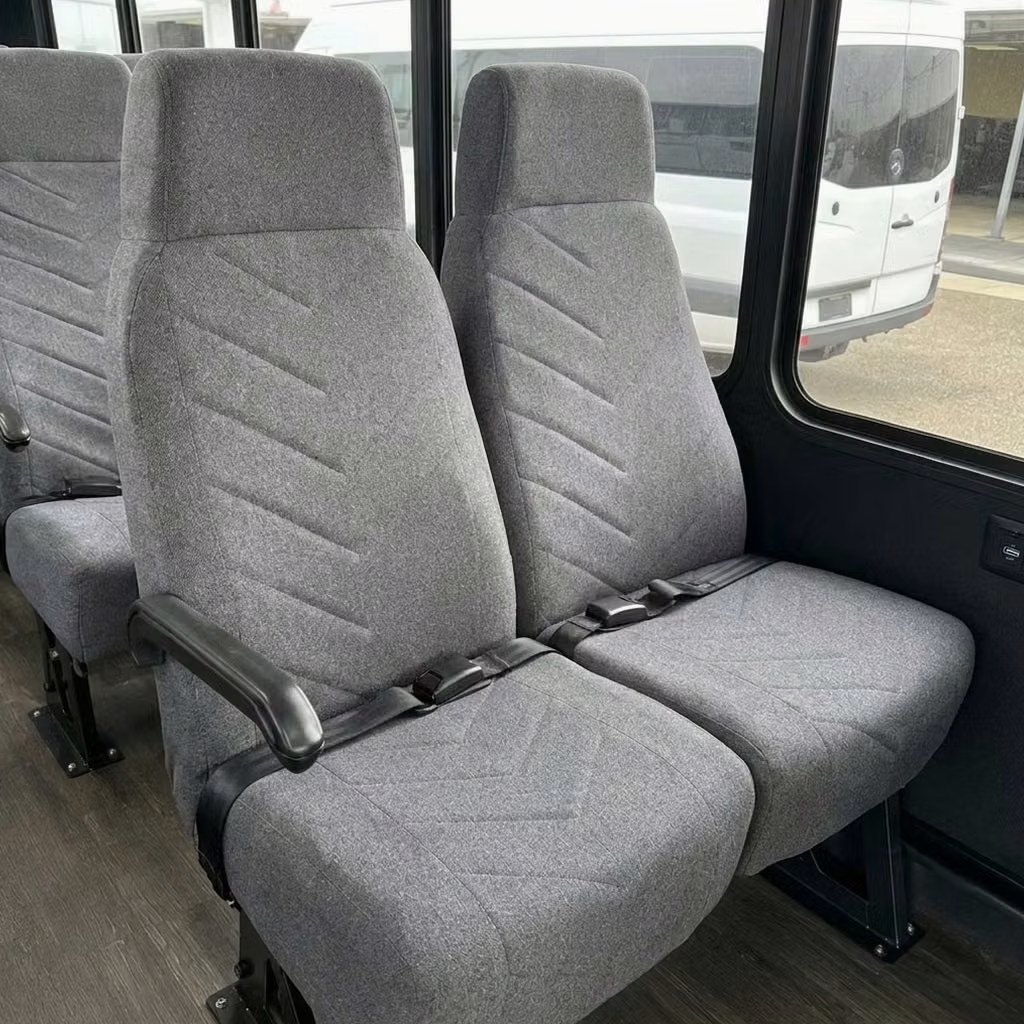 bell 18 passenger minibus high back seats