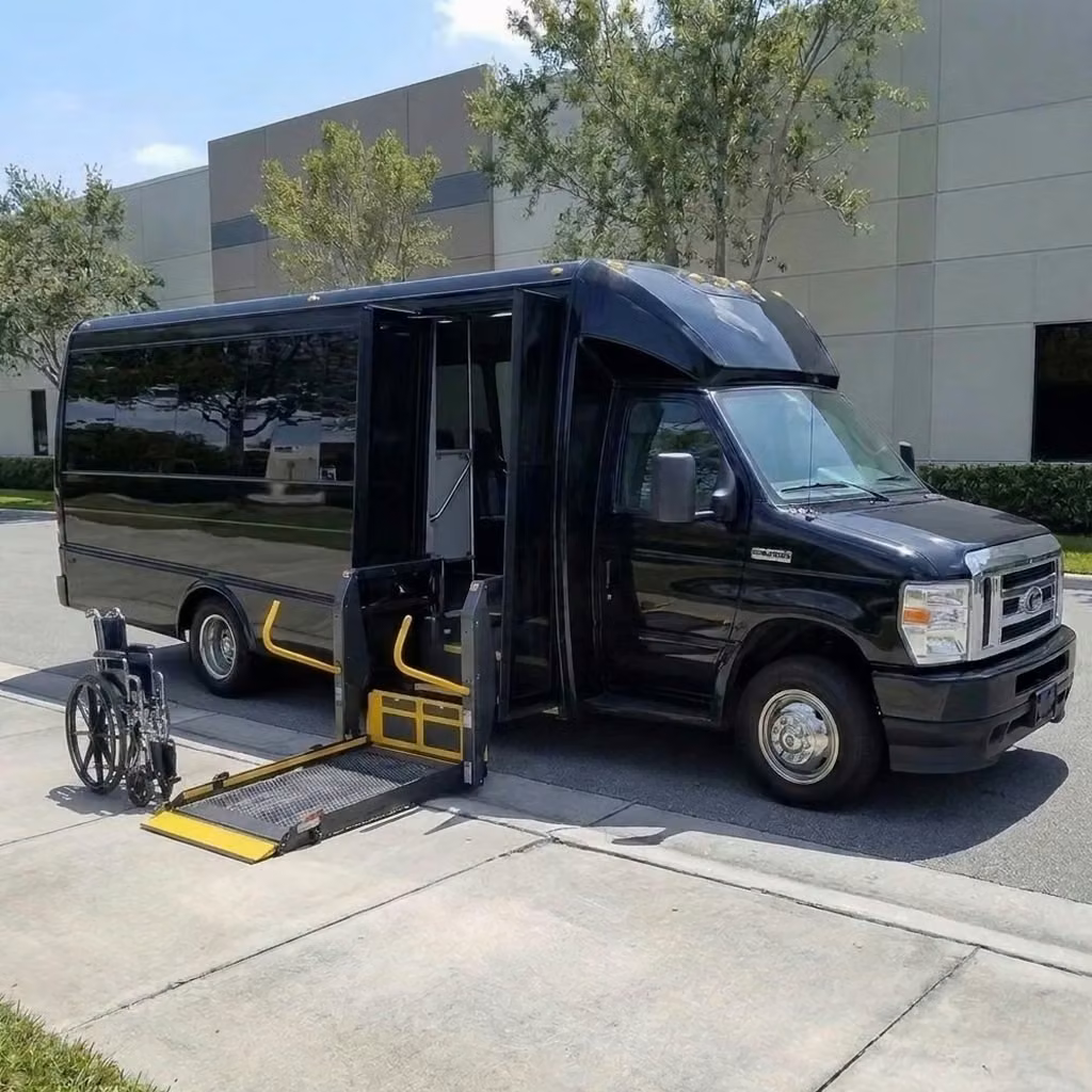 bell 18 passenger minibus wheelchair lift