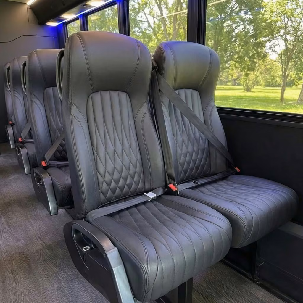bell 20 passenger minibus high back seats