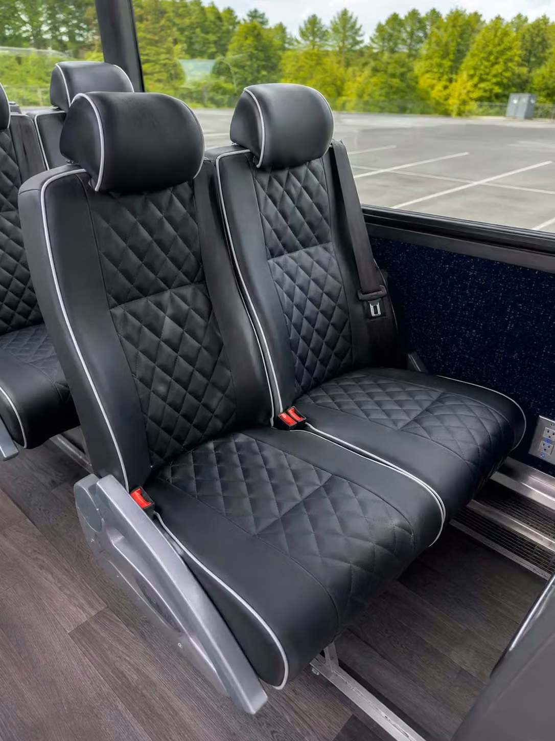 bell charter bus reclining seats