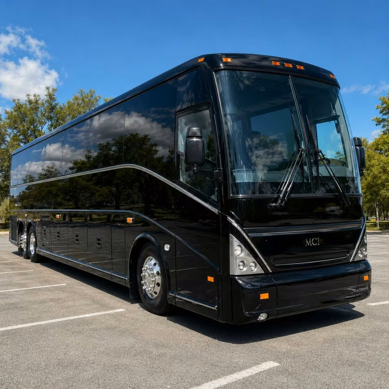 bell charter bus rentals for family reunions and private events