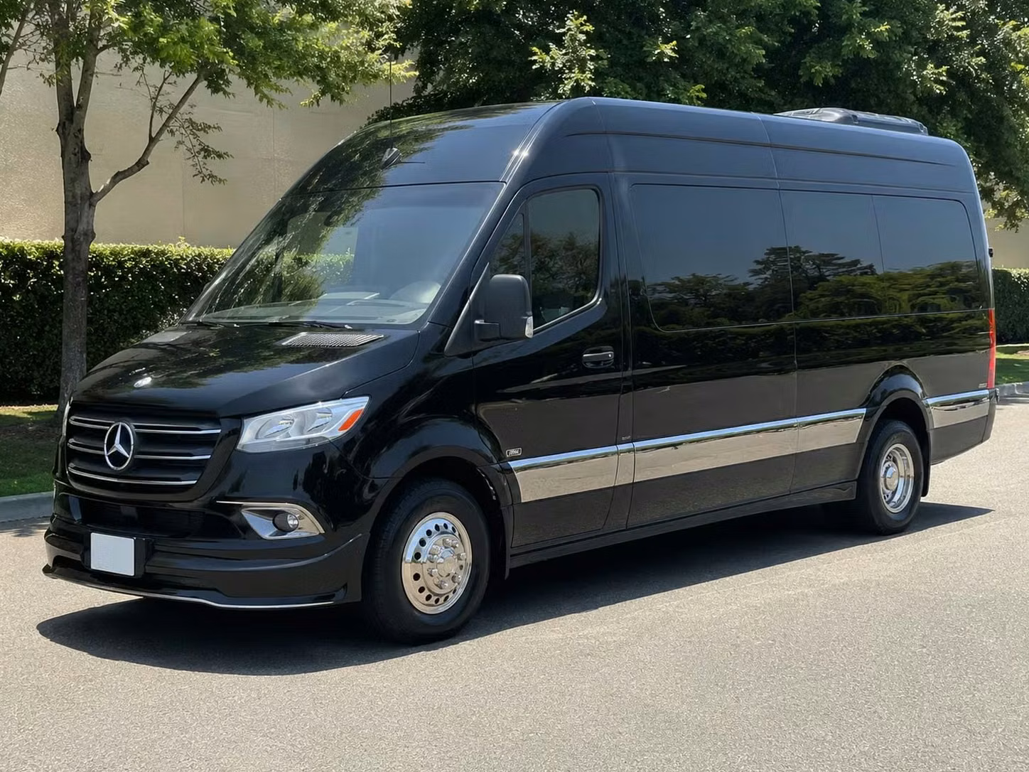 bell sprinter van rental with driver