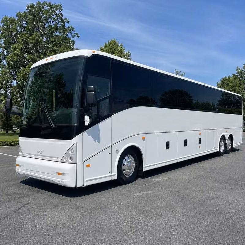 bell airports charter bus guide